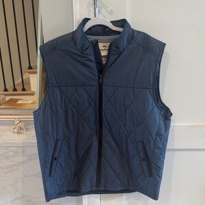 Tommy Bahama Blue Quilted Vest
